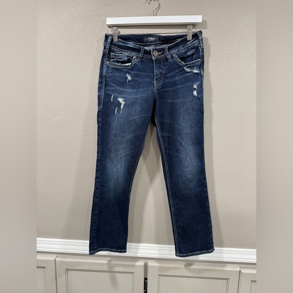 Silver Suki Capri - Picture 2 of 5